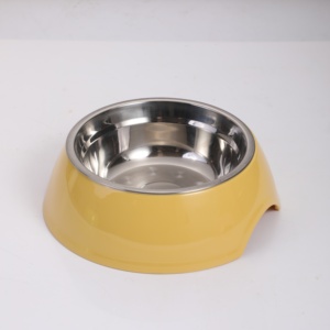 High Quality Dog Food Bowl Non Slip Ceramic Heavy Ceramic Bowl with Paw <b>Print</b> Design for Puppy Cat - Product Image 1