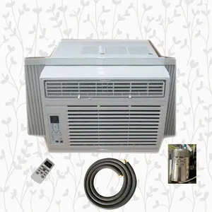 Small window ac unit 12000 BTU 1.5hp cooling only factory OEM/ODM 220-230V 50/60hz window type air conditioner R32/R410a