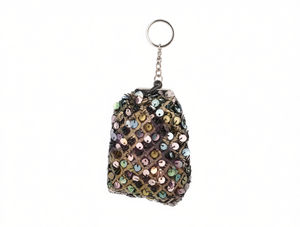 Portamonete con Paillettes Mini 5 Pollici con Catenella e Chiusura alla Moda Unisex - Product Image 1