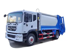 2020 yeni sıkıştırma tipi çöp kamyonu 280HP HOWO ağır 3 aks 10m3 sıkıştırma çöp kamyonu