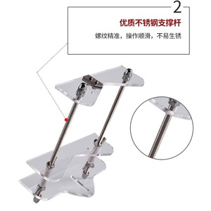 Coupe-verre portable pour bricolage, outil de découpe de verre avec tiges en acier inoxydable pour usage domestique - Product Image 1