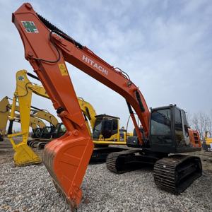 ZX200 20 tonnes Hitachi 200 Excavatrice 20 tonnes Excavatrice hydraulique sur chenilles Faible nombre d'heures de travail Bon état pour la construction - Product Image 3