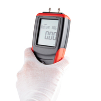 Digital Portable Handheld Manometer Air/Gas Pressure Gauge Meter +/-2PSI 11 Units Backlight 0.3% Accuracy 0.5s Response Time