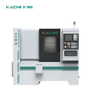 Slant Bed Small CNC Lathe KM30 Automatic Lathe Machine Tool