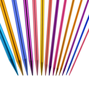 Juego de 28 Agujas de Tejer Ergonómicas de <span class=keywords><strong>Punta</strong></span> Única de Diferentes Tamaños, Agujas de Ganchillo Rectas para Tejer Suéteres - Product Image 5