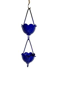 Rosa Flor de aluminio lluvia cadena puerta lluvia cadena - Product Image 4