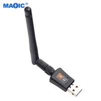 Software de Hardware de ordenador, tarjeta de red inalámbrica USB, adaptador Wifi USB de doble banda 802.11ac 2,4 GHz 5Ghz para ordenador portátil y PC