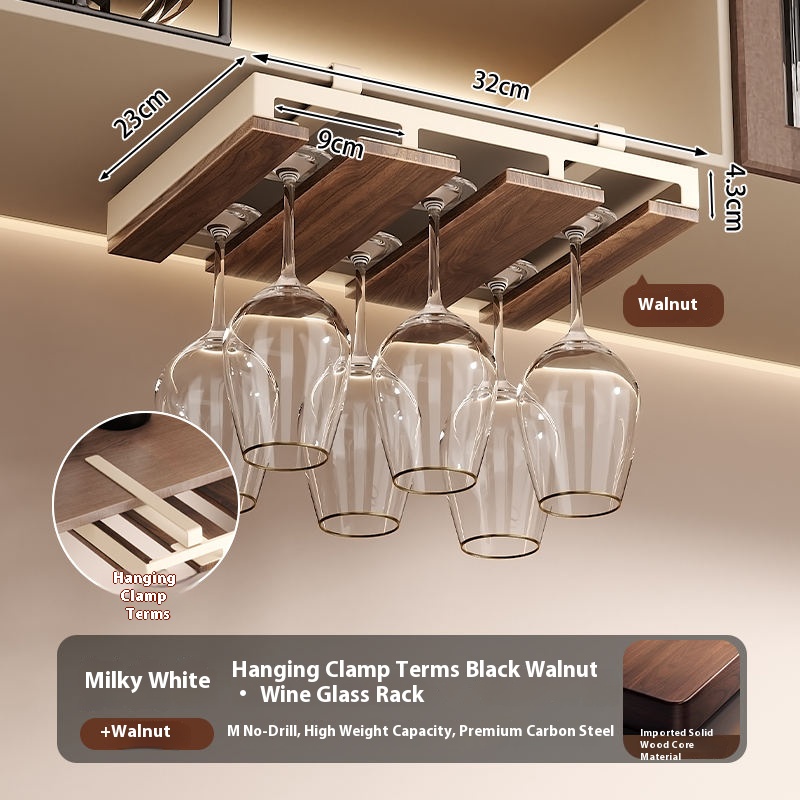 Madera de nogal blanco lechoso 3 ranuras pueden contener 6 tazas