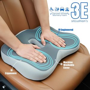Orthopedic Lumbar <b>Support</b> Cushion Memory Foam Office Car <b>Chairs</b> Ergonomic Design Breathable Washable Customizable Lower <b>Back</b> - Product Image 4