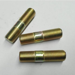 304 Aço Inoxidável <span class=keywords><strong>316L</strong></span> Stud Preto Fosfatação com Parafuso Duplo Cabeça Alongado Thread <span class=keywords><strong>Rod</strong></span> com Cabeça Dupla Parafuso Parafuso Prisioneiro