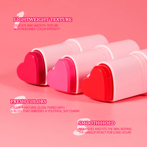 <span class=keywords><strong>Blush</strong></span> Stick in Crema Vegano Personalizzato all'Ingrosso, Alta Pigmentazione e Lunga Durata - Product Image 3