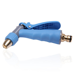 Pistola de Alta Presión Huabangshi de Aleación de Aluminio Azul, con Flujo Ajustable, Herramienta para Lavado de Autos y Riego - Product Image 3