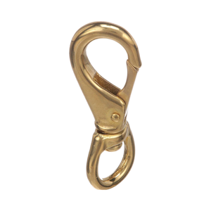 Gancio a scatto per occhi girevole in ottone 251B industria pesante - Product Image 1