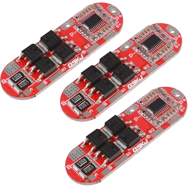 18650 Li-ion Lithium Battery Protection Board 3S 25A 12.6V/4S 16.8V/5S 21V BMS Charging Module PCM Polymer Lipo Cell PCB