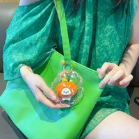 Porte-clés jouet anti-stress en silicone de qualité alimentaire, motif chien fruit, très populaire