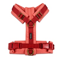Harnais pour chien durable à carreaux, gilet de promenade réglable anti-traction pour animaux de compagnie, harnais à carreaux pour chiens de taille moyenne à grande, OEM accepté