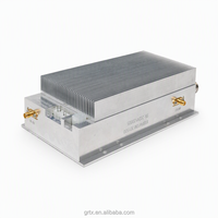 Module amplificateur de puissance RF large bande 1150-2500 MHz, gain 48 dB, 13 W, 25 W, 50 W, télécommande, résistant à l'eau, personnalisable pour le signal