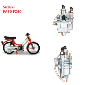 Carburador de alta qualidade para suzuki fa50 fa 50 50cc fz50, scooter moped obturador