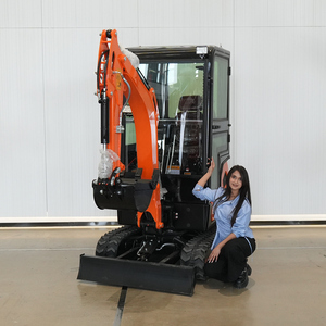Free Shipping 2.5 Ton Mini Excavator EPA EURO 5 Engine Crawler Digger Farm Chinese 2.5 Ton Mini Excavator Machine For Sale - Product Image 3