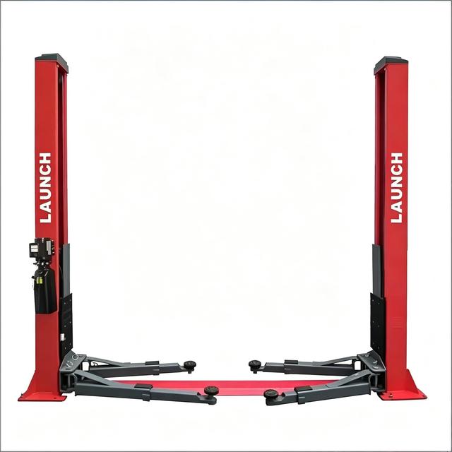 Launch TLT240SB Double Cylinder Hydraulic Lift 2 Post Car Lift Base Plate Peak Car Lift Car Lift Car Lifts Twopost Car Lift