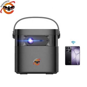 โปรเจคเตอร์ EASUNTECH M2 แบตเตอรี่ในตัว ความละเอียด Full HD 1080p ระบบ DLP สำหรับโฮมเธียเตอร์ ฉายภาพยนตร์ LED Android พกพา รองรับ 4K ทีวี ฉายภาพกลางแจ้ง 3D มินิ สมาร์ทโฟนโปรเจคเตอร์ - Product Image 1