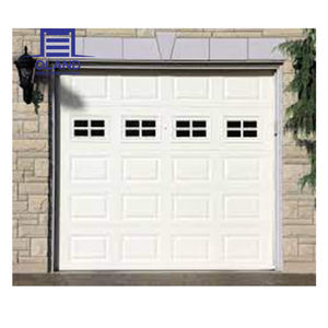 Portes sectionnelles roulantes haute vitesse en aluminium <span class=keywords><strong>Porte</strong></span> <span class=keywords><strong>de</strong></span> chariot isolée Portes <span class=keywords><strong>de</strong></span> <span class=keywords><strong>garage</strong></span> blanches <span class=keywords><strong>avec</strong></span> <span class=keywords><strong>porte</strong></span> piétonne - Product Image 2