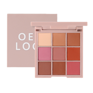 Bán Buôn Chất Lượng Cao Mini 9 Màu Bóng Mắt Palette Khỏa Thân Vẻ Đẹp Trang Điểm Vegan Palette Long Lanh Bột Mỹ Phẩm Thiết Lập - Product Image 3