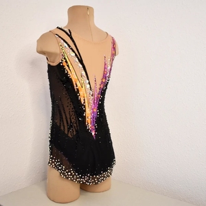 Justaucorps de gymnastique artistique pour enfants à <span class=keywords><strong>prix</strong></span> d'usine, entièrement personnalisé, costumes de performance de gymnastique rythmique - Product Image 3
