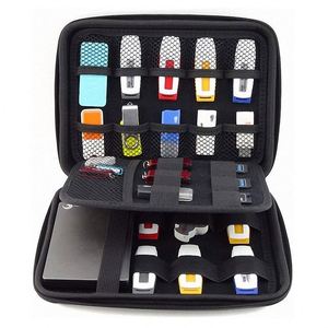 <b>USB</b> <b>Flash</b> <b>Drive</b> Case Waterproof Shockproof Electronic Accessories Organizer Hard <b>Drive</b> EVA Case Bag - Product Image 1