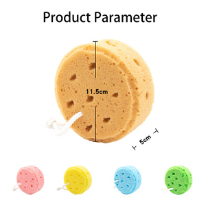 Vòng Hình Dạng Tổ Ong Miếng Bọt Biển Mềm Tẩy Tế Bào Chết Tắm Rửa Bọt Biển Cho Cơ Thể Tắm - Product Image 4