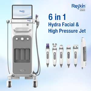 เครื่องลอกผิวด้วยน้ำสำหรับใบหน้าอุปกรณ์ความงามแบบ6 in 1เครื่องขัดผิวความถี่สูงออกซิเจนสำหรับใบหน้า - Product Image 2