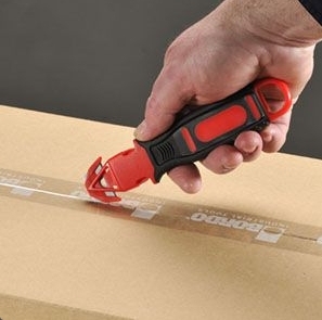 HIBIN HB8175 - Cuchilla de Acero Inoxidable de Grado DIY, Cambio Rápido, Personalizable, para Cortar Plástico, Película Retráctil y Abrir Cajas de Plástico - Product Image 5
