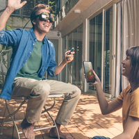 Casque VR pliable tout-en-un VIVE Flow, lunettes 3D portables pour les entreprises et la collaboration multi-utilisateurs