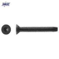 Vis pour plancher de remorque, tête plate, type F, entraînement Torx, vis pour plancher, six lobes, vis pour sous-plancher, type F, phosphate noir