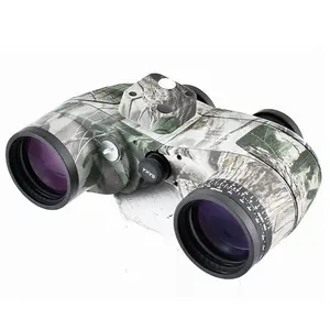 10X50 HD Compass Ranging Telescope High Magnification Outdoor Binoculars Telescope