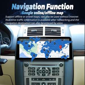 Écran 12,3 pouces 1920*720, <span class=keywords><strong>autoradio</strong></span> Android 13, lecteur vidéo de voiture, stéréo pour Peugeot <span class=keywords><strong>407</strong></span> 2004-2010, GPS, multimédia, Carplay, <span class=keywords><strong>autoradio</strong></span> - Product Image 3