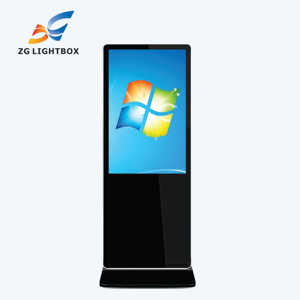 Chiosco Pubblicitario Verticale da <span class=keywords><strong>43</strong></span> <span class=keywords><strong>Pollici</strong></span> con Schermo Touch Android All-in-One e Vetro Temperato - Product Image 1