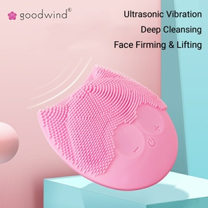 IPX7 Không Dây Không Thấm Nước Sạc Silicone Facial <span class=keywords><strong>Cleansing</strong></span> Brush Mặt Bàn Chải Cho Khuôn Mặt Nâng Massage Làm Sạch Thiết Bị Mỹ Phẩm - Product Image 3