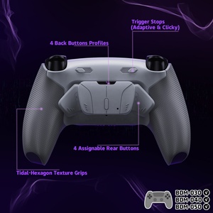 EXtremeRate RISE4 Plus Max Remap Kits : Kit de boutons arrière programmables pour manette PS5, Mod Gaming Edge - Product Image 3