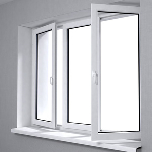 UPVC battente all'ingrosso UPVC porte e <span class=keywords><strong>finestre</strong></span> a battente finestra con doppi vetri - Product Image 3