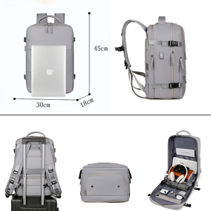 <span class=keywords><strong>2025</strong></span> tùy chỉnh thời trang máy tính xách tay Ba lô USB sạc cổng không thấm nước Oxford công suất lớn dây kéo cho sinh viên sử dụng hàng ngày - Product Image 3