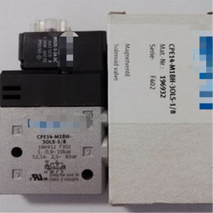 1 buah CPE14-M1BH-3OLS-1/8 196932 pengendali pemrogram katup Solenoid Automation industri - Product Image 1