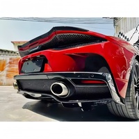 Nouveau produit Lèvre arrière de diffuseur arrière en Fiber de carbone sec de Style N pour McLaren GT Kit de carrosserie mise à niveau et Modification