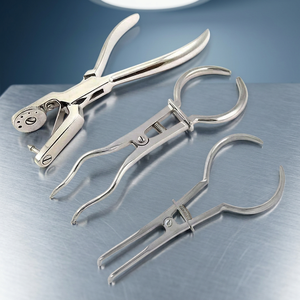 Kit de barrage dentaire manuel réutilisable en acier inoxydable Dantel Zapotech Z-2060 pour usage hospitalier, certifié CE Classe I - Product Image 3