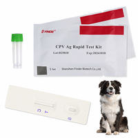 Kit de test d'antigène CPV rapide pour instrument vétérinaire essentiel à parvovirus canin pour le diagnostic des chiens