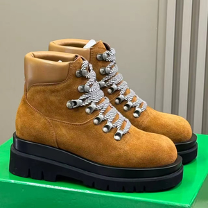 Botas de nieve de diseñador de alta gama, originales, de lujo, de alta calidad, botas de invierno para hombre, zapatos de hombre, botas de cuero para hombre - Product Image 5