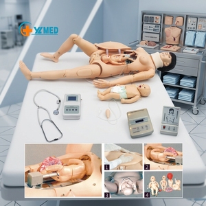 Maniquí de Parto de Emergencia <span class=keywords><strong>Materno</strong></span>-<span class=keywords><strong>Infantil</strong></span>, RCP Materna, Reanimación Neonatal y Hemorragia Posparto, Modelo de Enseñanza Obstétrica - Product Image 1