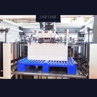 Palette d'impression en plastique de haute qualité pour l'utilisation de palettes en plastique à face unique d'usine d'impression dans la machine d'impression