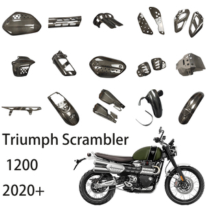 Kits de Accesorios para Motocicleta de Fibra de Carbono 3K 100% Seca, Autoclave OEM, para <span class=keywords><strong>Triumph</strong></span> Scrambler 1200 XC/XE - Product Image 1