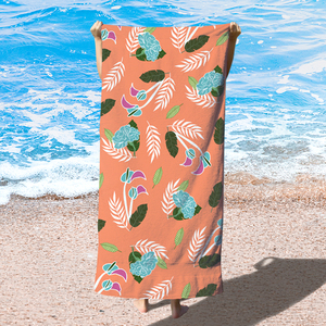 Tricol-Toalla de playa suave y absorbente para la piel, toallas de playa Extra grandes a prueba de arena, estampadas, de viaje - Product Image 1